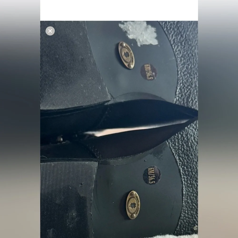 Lucky Brand Brown Leather Knee-High Boots – Size 6 | Classic Riding Style